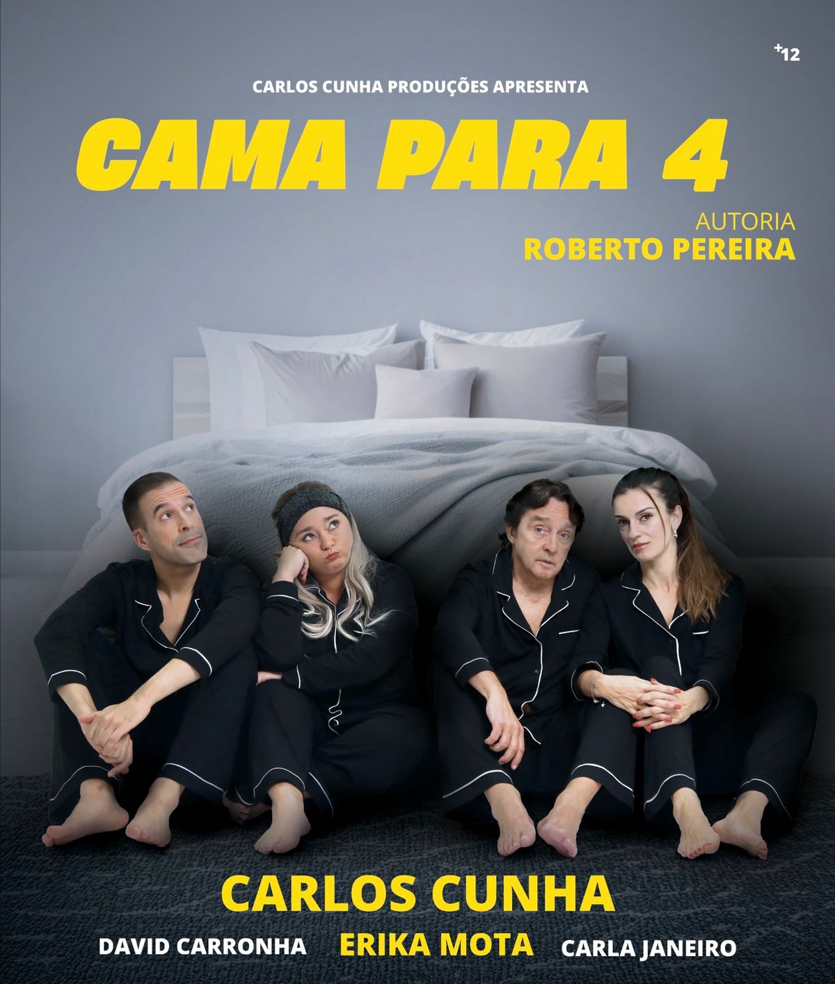 Teatro com\u00e9dia "Cama para 4" em Penacova