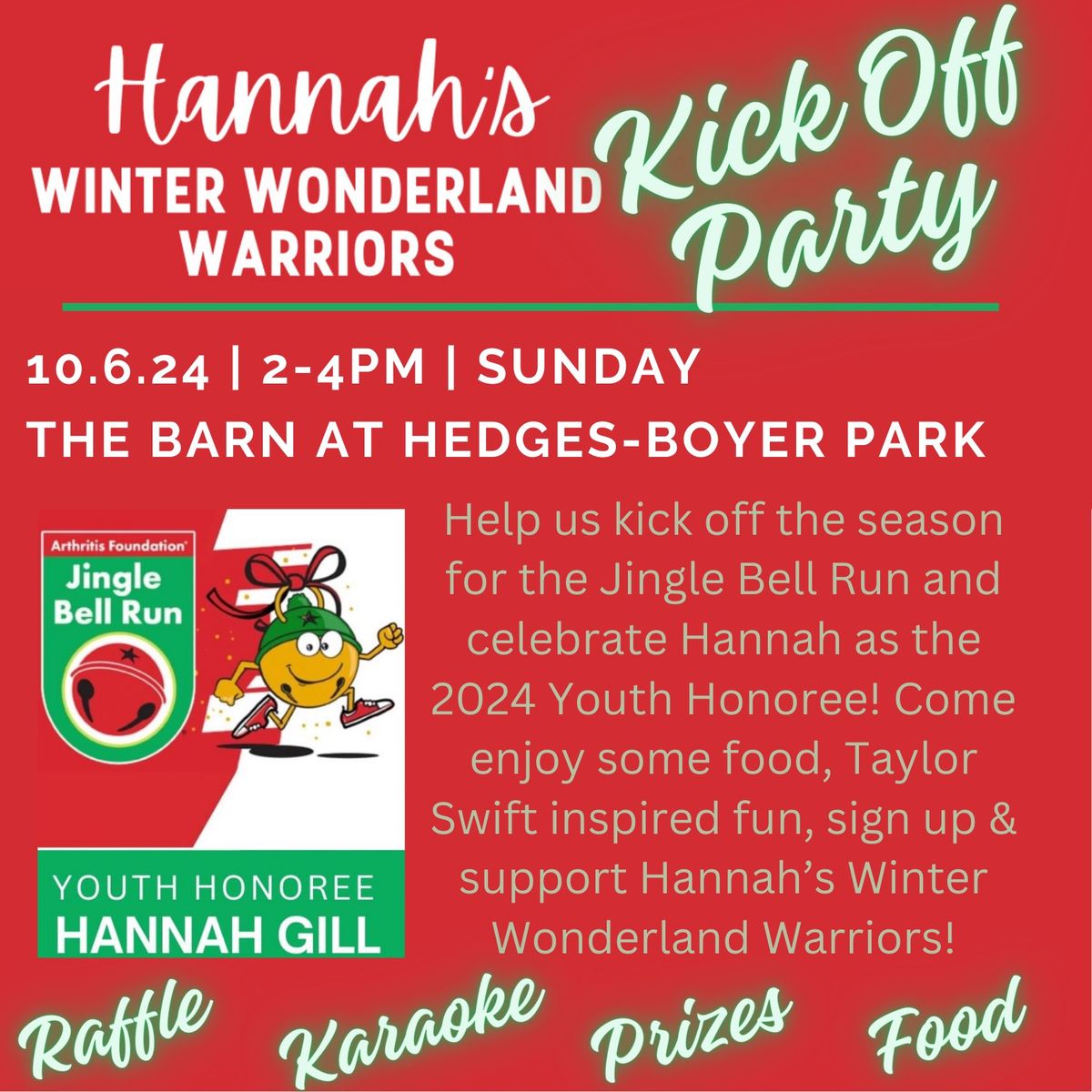 Hannah's Tiffin Kick Off Party for the Columbus Jingle Bell Run