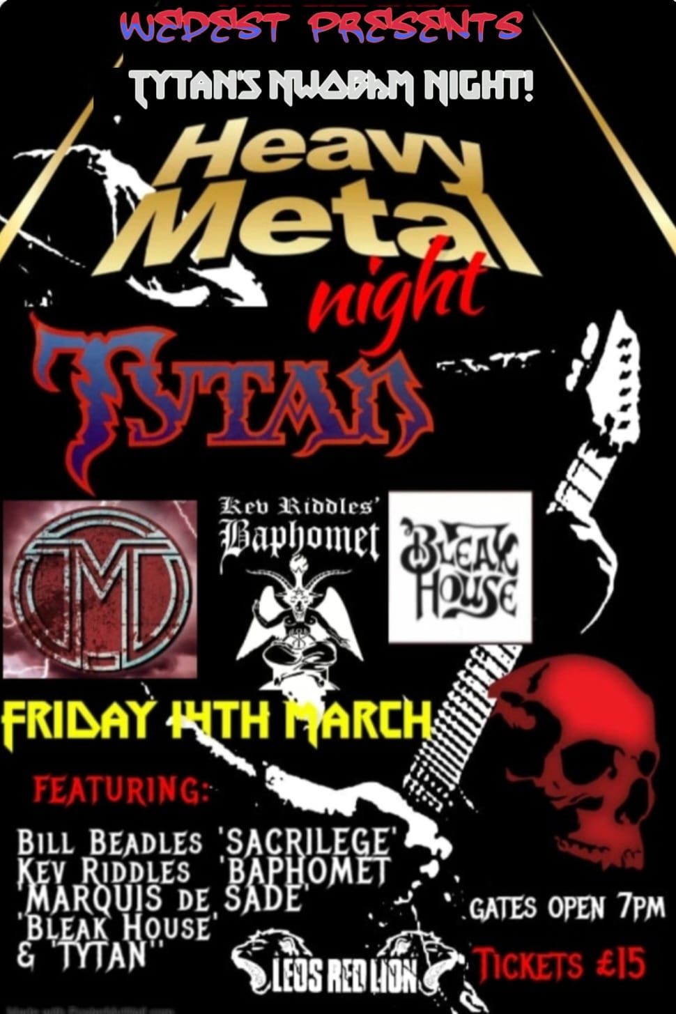 TYTAN's NWOBHM Night