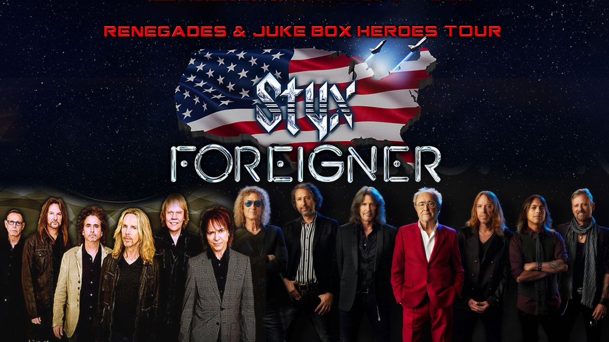 Foreigner, Styx & John Waite: Renegades & Juke Box Heroes Tour