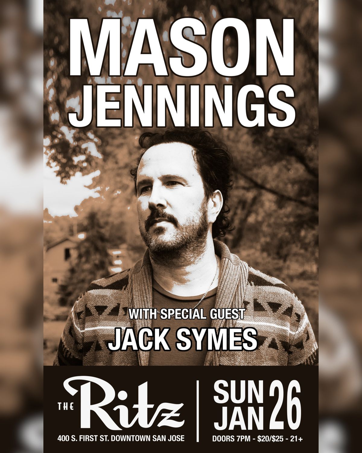 MASON JENNINGS + Jack Symes - The Ritz