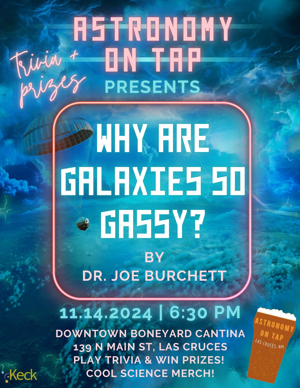 Astronomy on Tap Las Cruces: Why are galaxies so gassy?