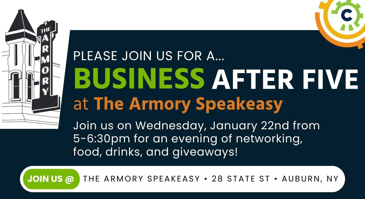 Business After Five @ The Armory Speakeasy 