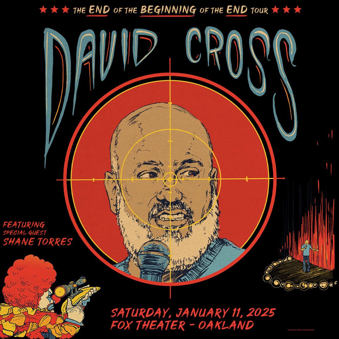 David Cross at Fox Theater Oakland