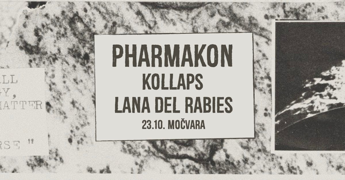 Mra\u010dni eksperimentalni gig: Pharmakon, Kollaps i Lana Del Rabies u Mo\u010dvari