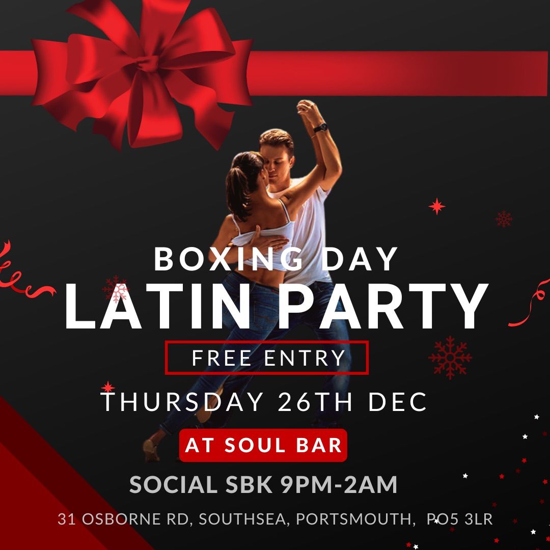 BOXING DAY LATIN PARTY