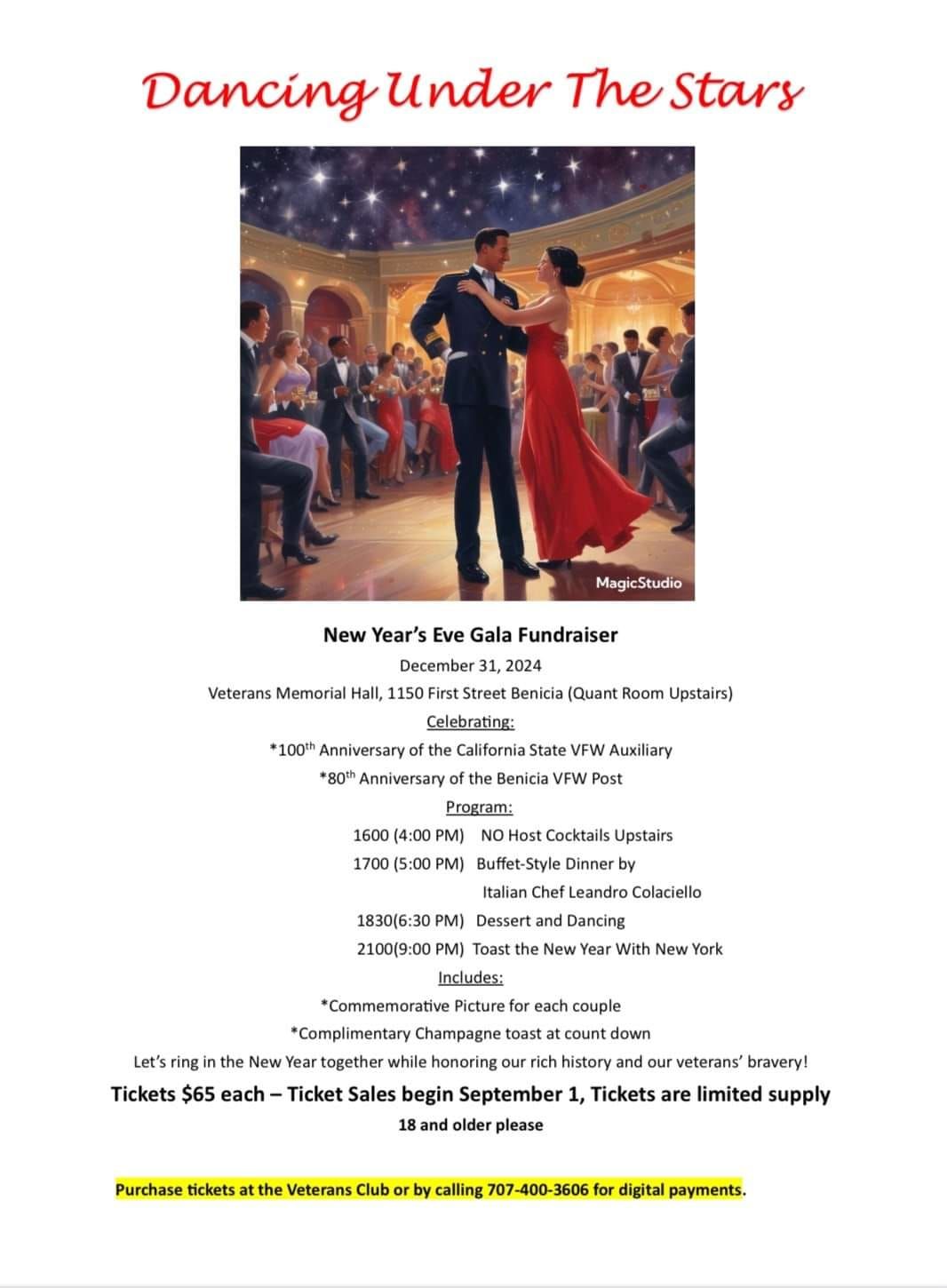 New Year's Eve Gala Fundraiser