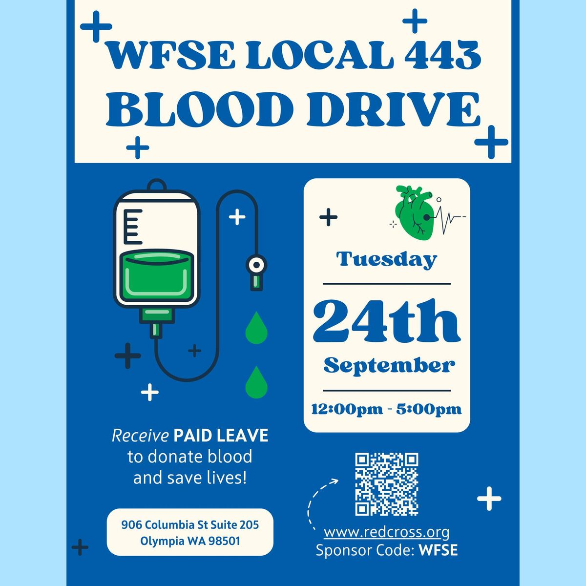 Blood Drive - WFSE Local 443