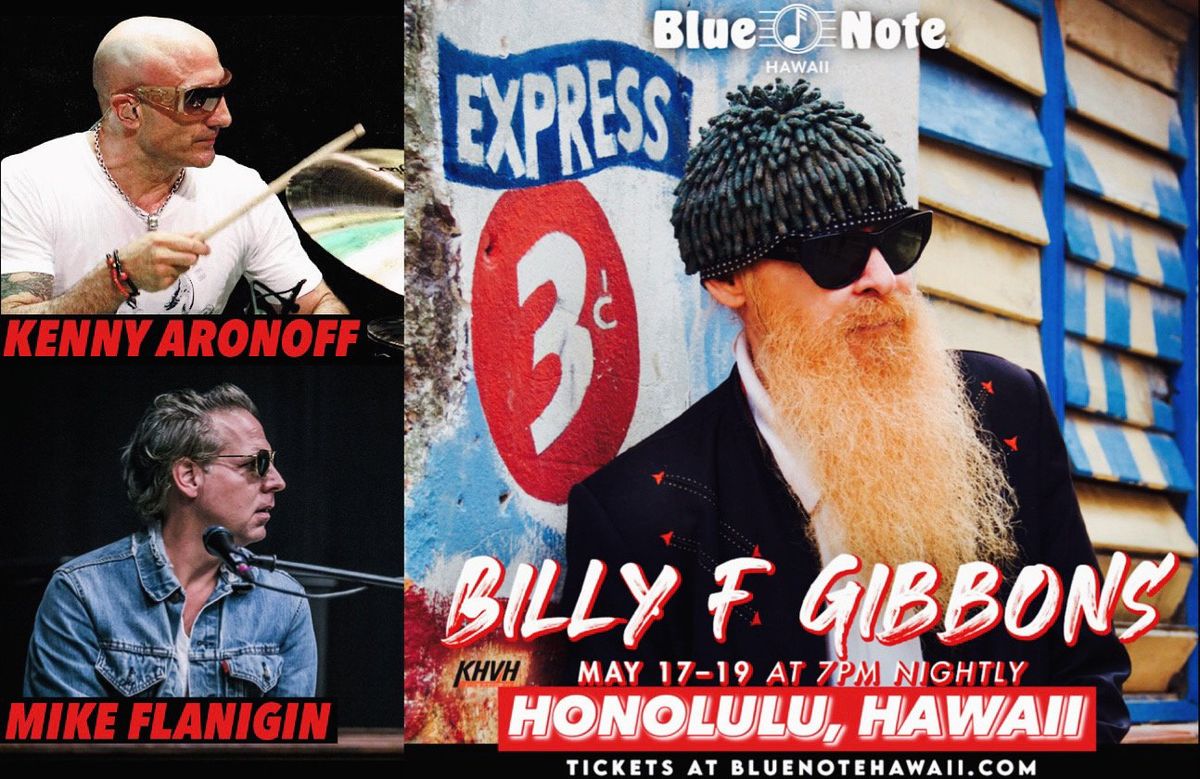 Billy Gibbons at Ridgefield Playhouse