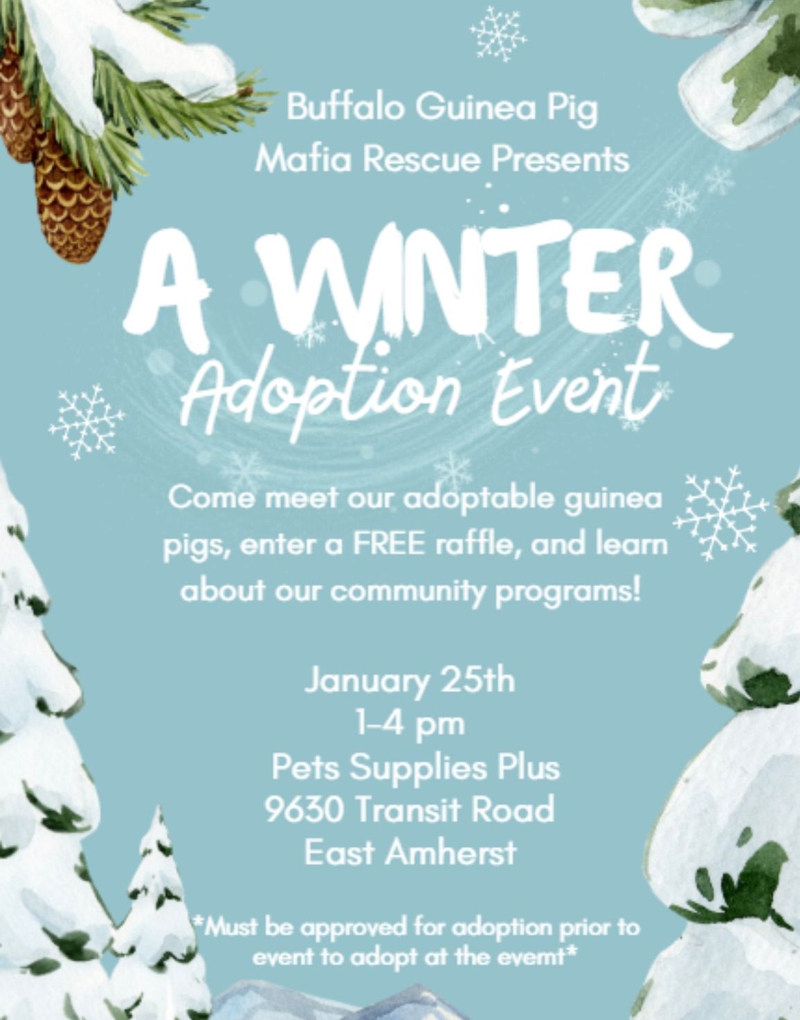 Winter Adoption Event! 