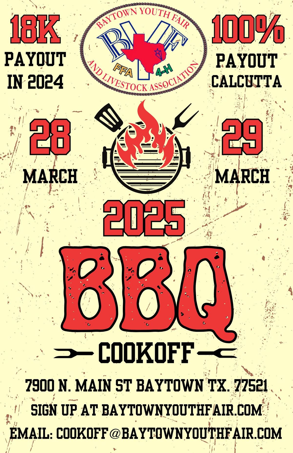 2025 BYF COOKOFF