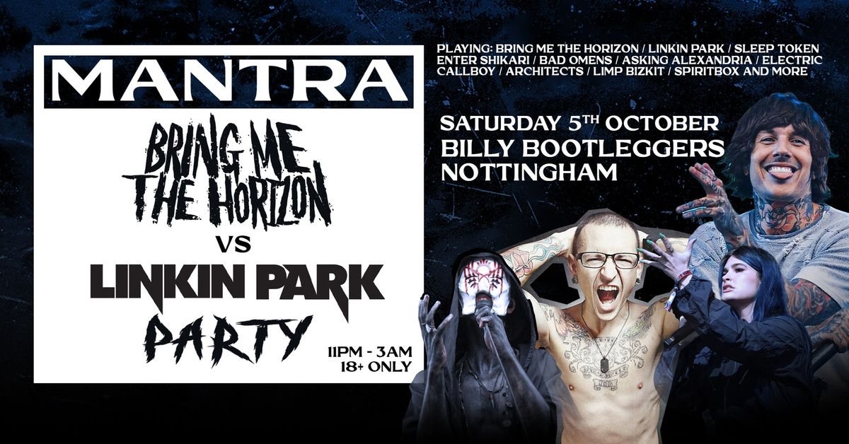 Bring Me The Horizon vs Linkin Park Party | Nottingham