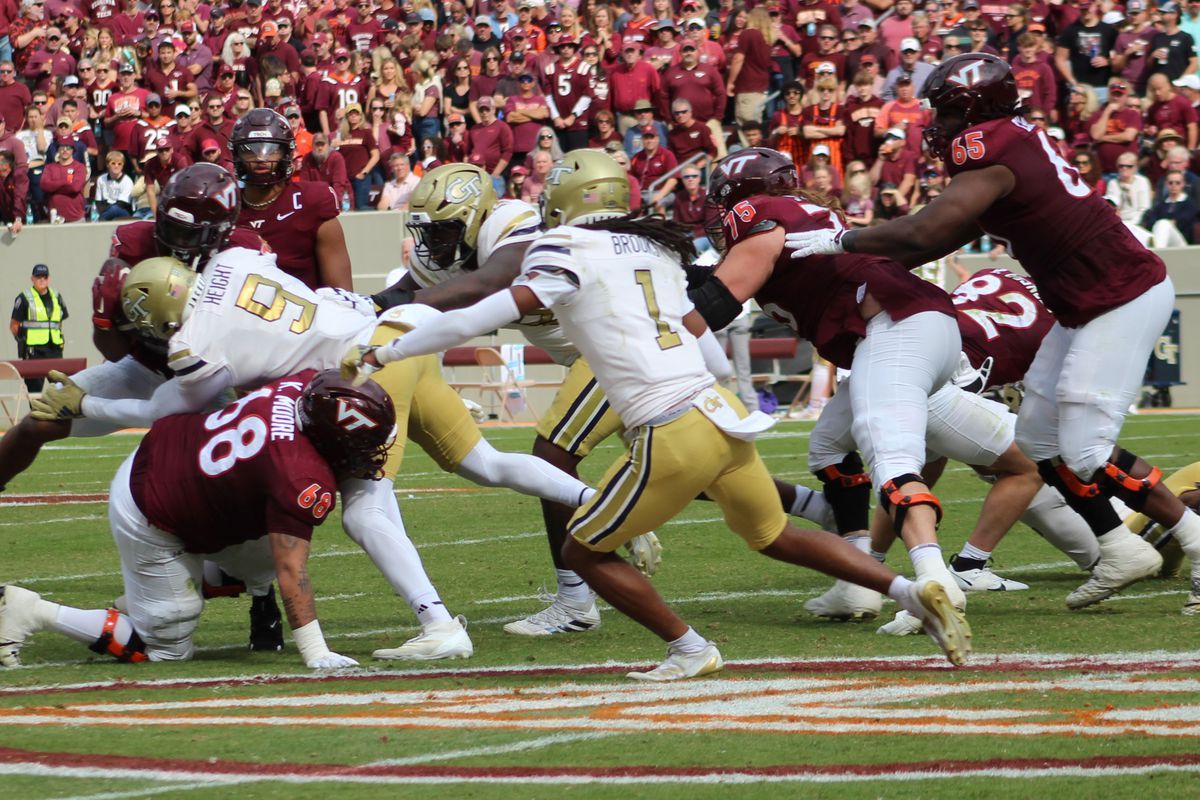 Virginia Tech Hokies at Georgia Tech Yellow Jackets Football