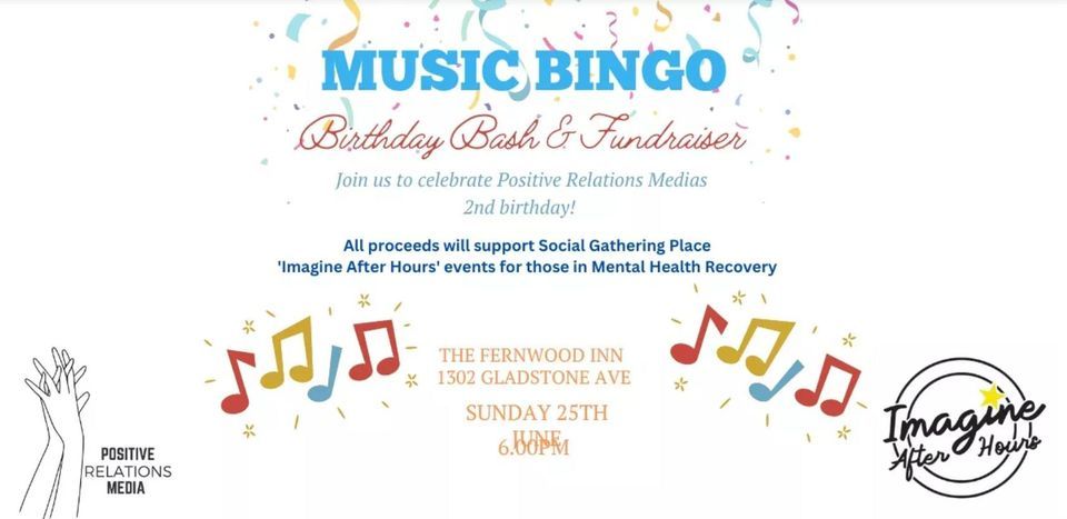 Music Bingo Fundraiser for Imagine After Hours!