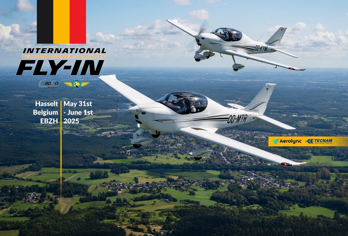 International Tecnam Owners & Pilots Fly In Belgium 2025