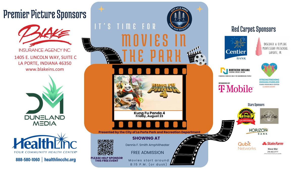 Movies in the Park - Kung Fu Panda 4