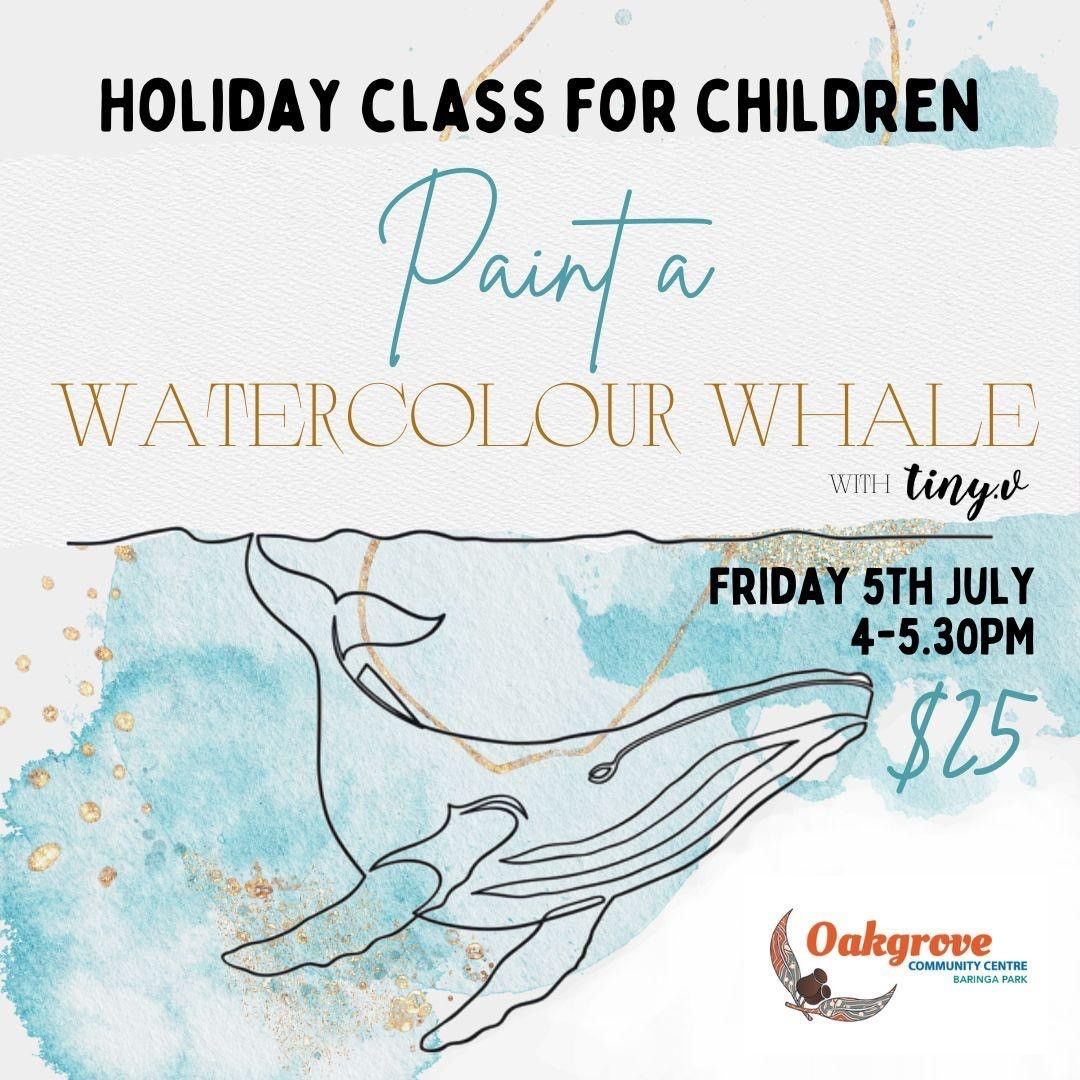 School Holiday Watercolour Painting Workshop