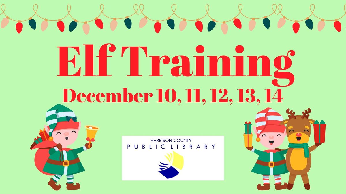 Elf Training at Corydon