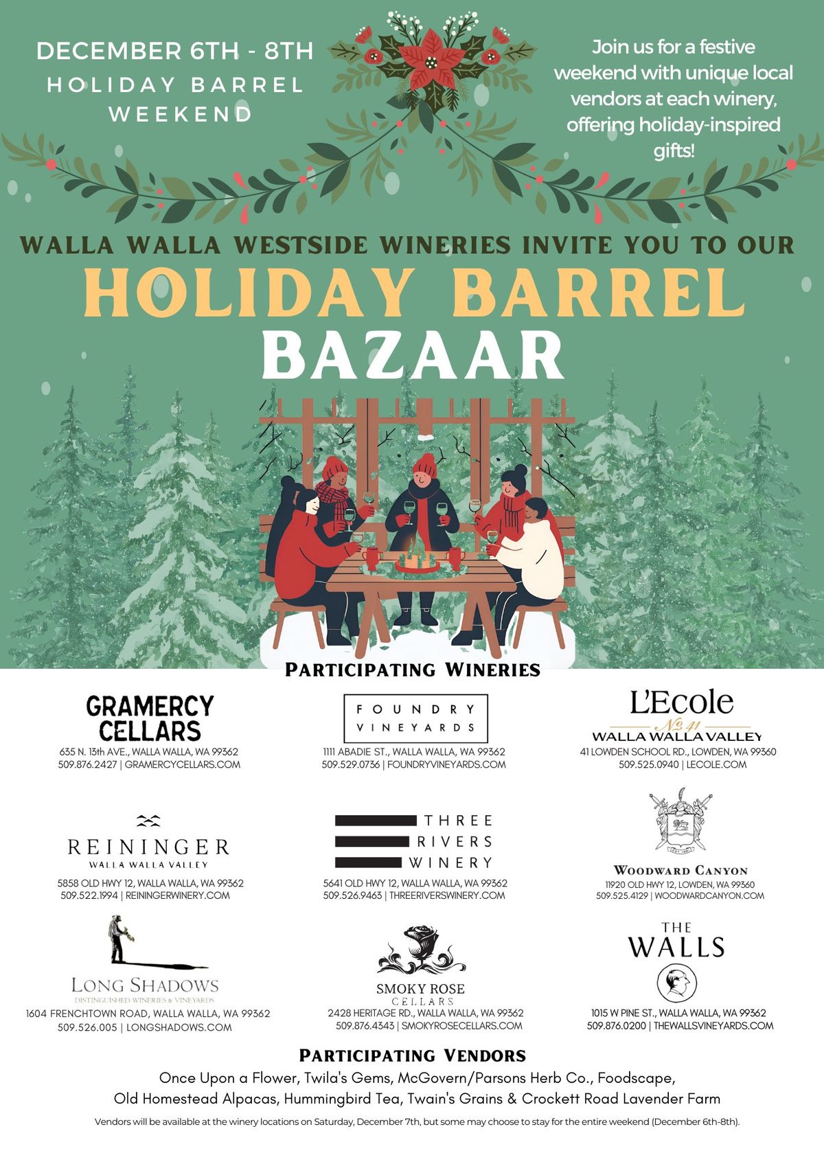 Holiday Barrel Bazaar