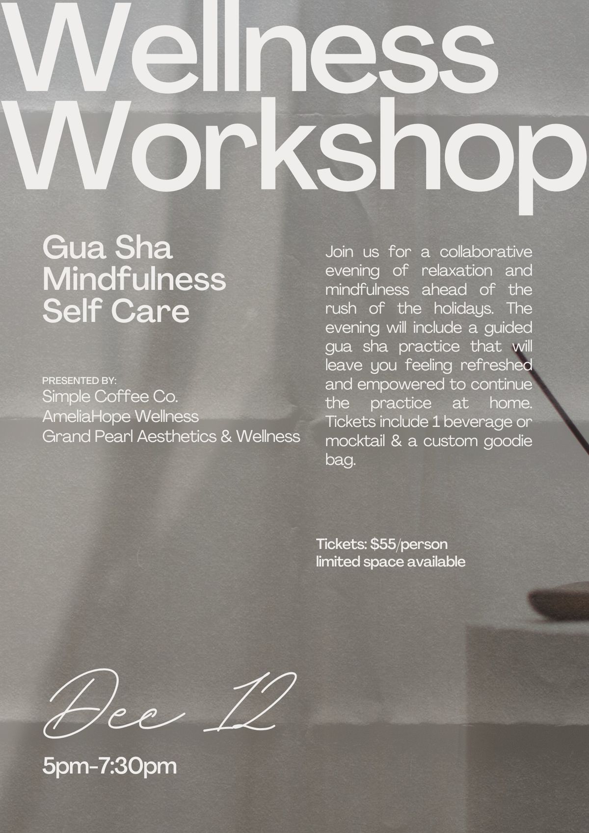 Self Care Night: Gua Sha + Mindfulness Workshop