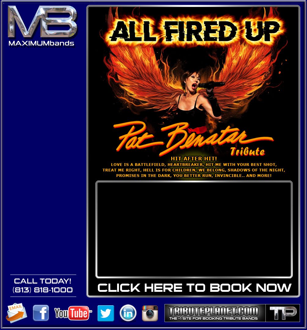 All Fired Up - Pat Benatar Tribute Band