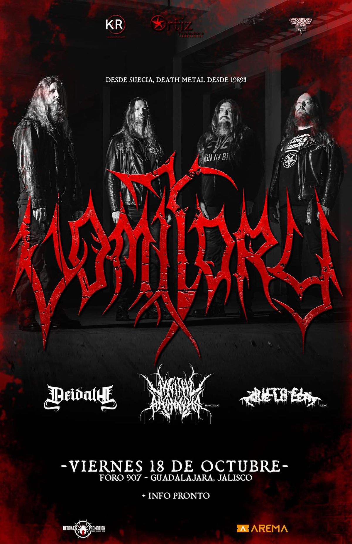 Vomitory en GDL