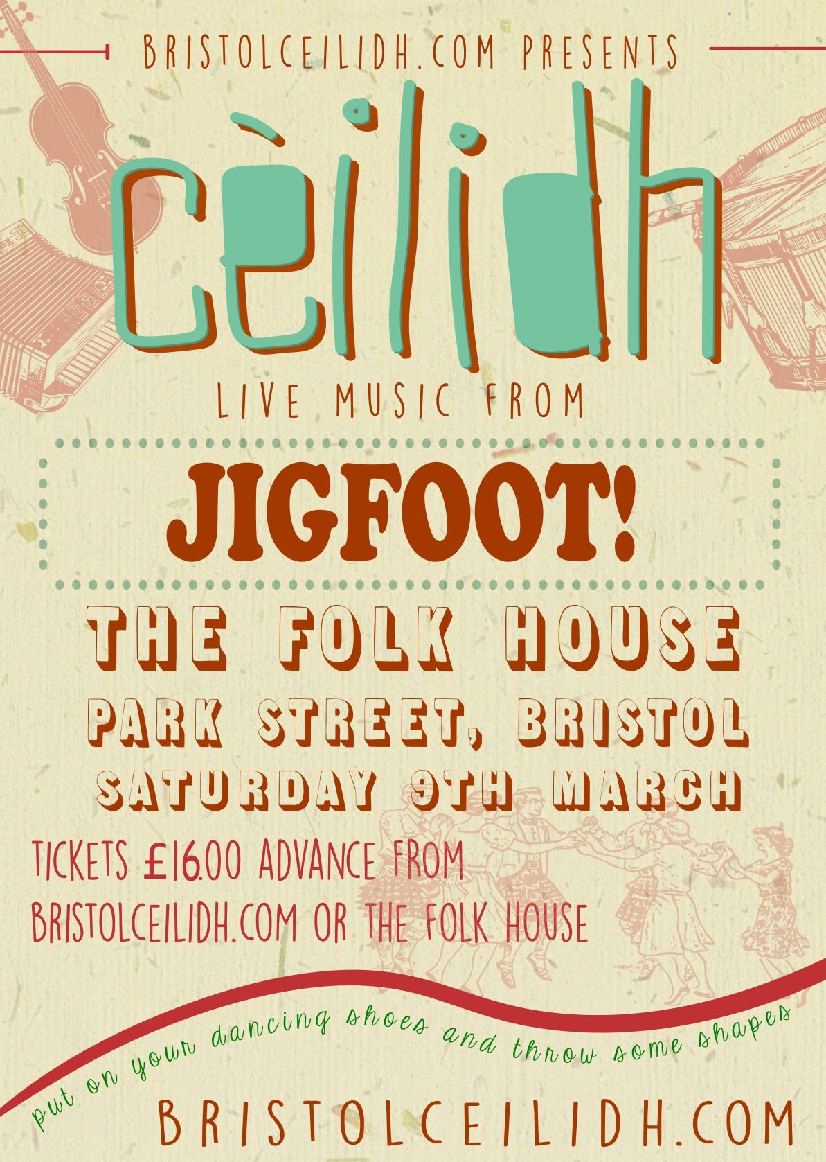 Bristol Ceilidh featuring Jigfoot!