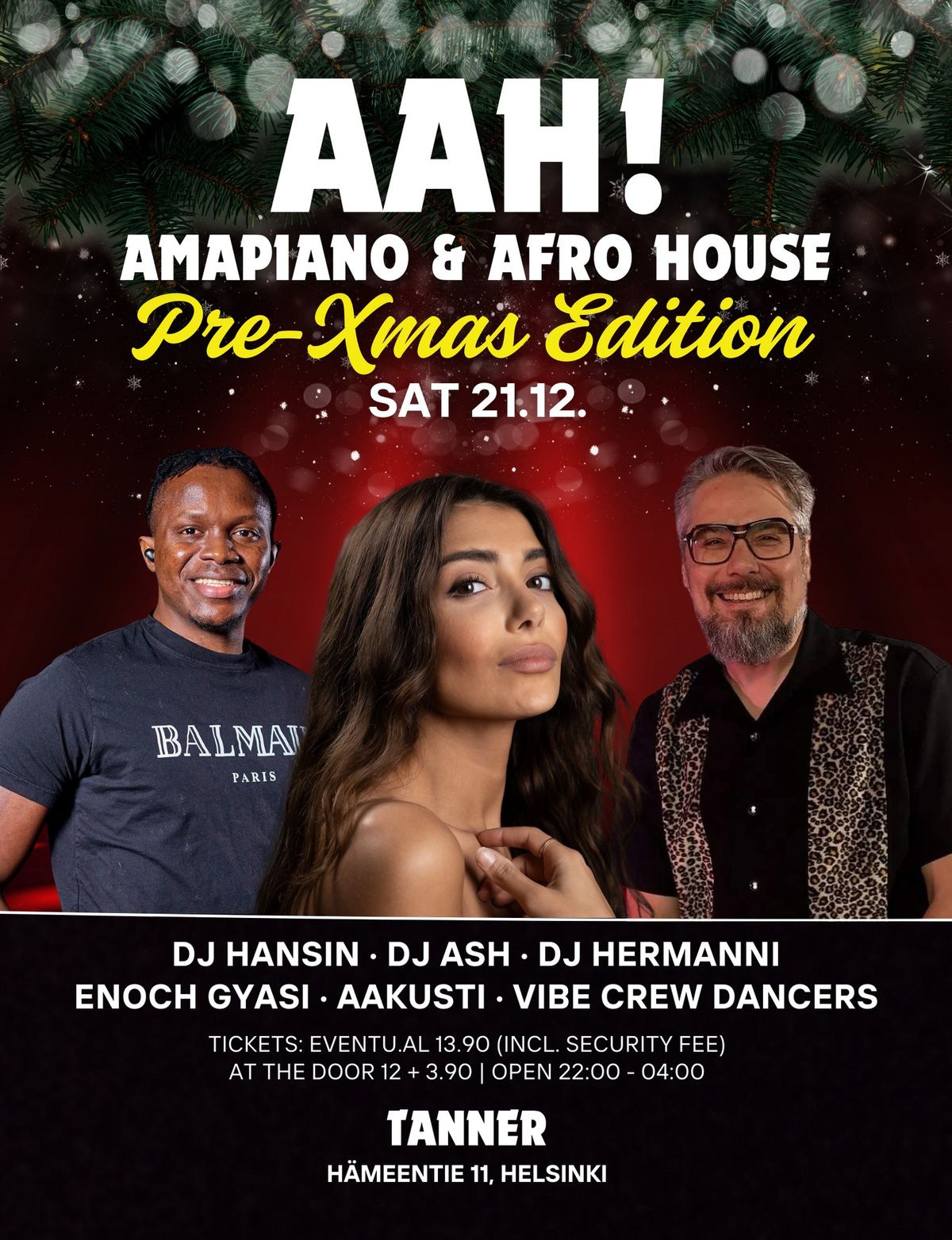 AAH! Amapiano & Afro House - Pre-Xmas Edition 21.12.2024