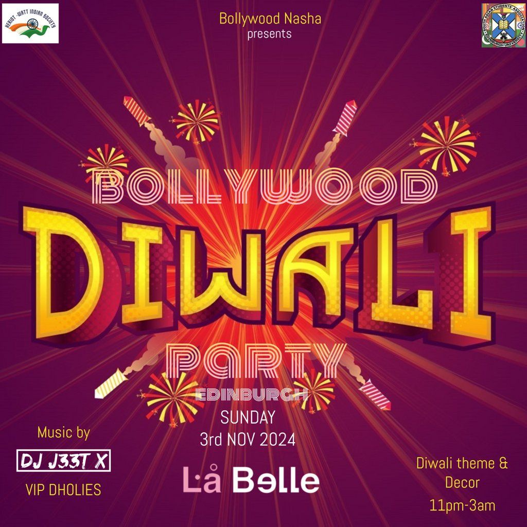 Bollywood Diwali Party 2024: Edinburgh