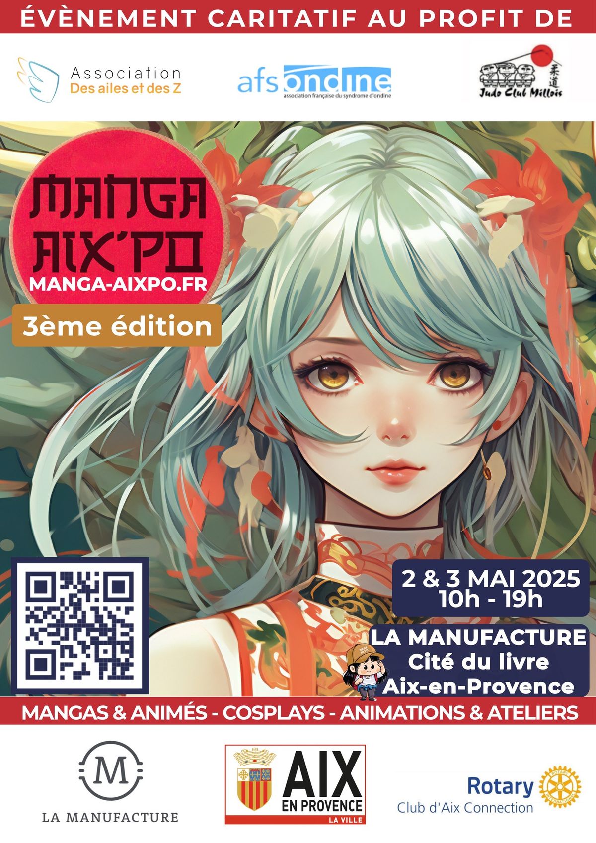 MANGA AIX\u2019PO 3\u00e8me \u00e9dition 