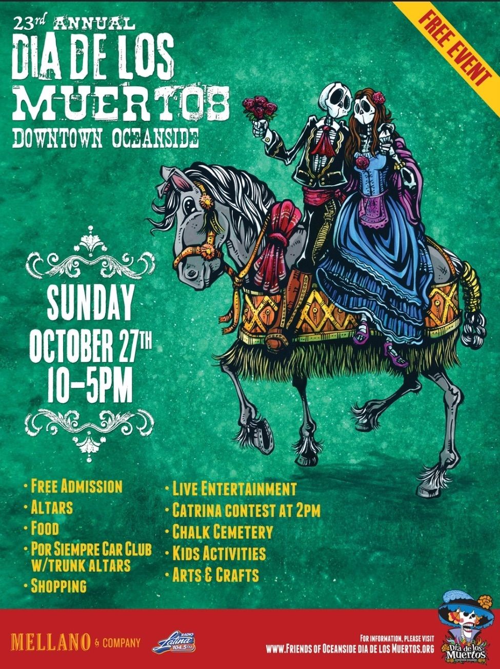 23rd Annual Oceanside Dia de Muertos Festival 