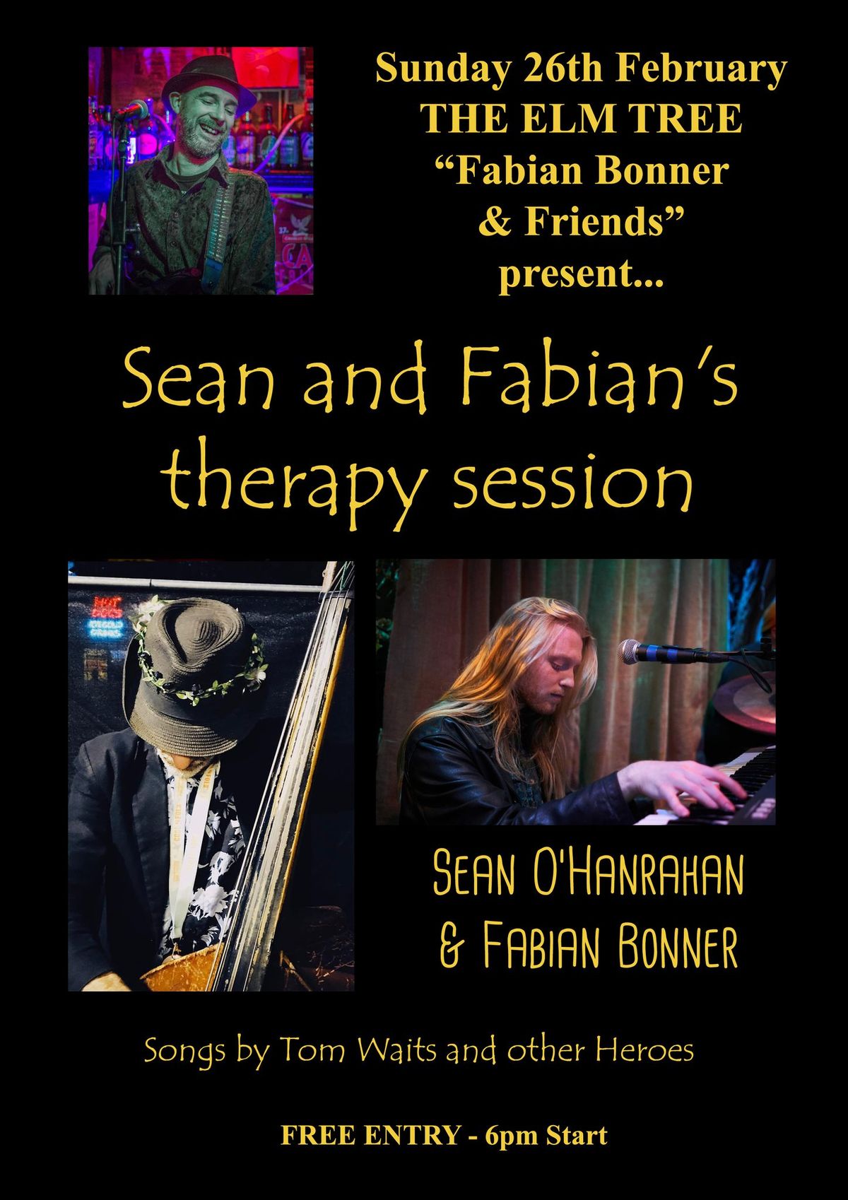 Fabian Bonner & Friends present Sean & Fabian's therapy session