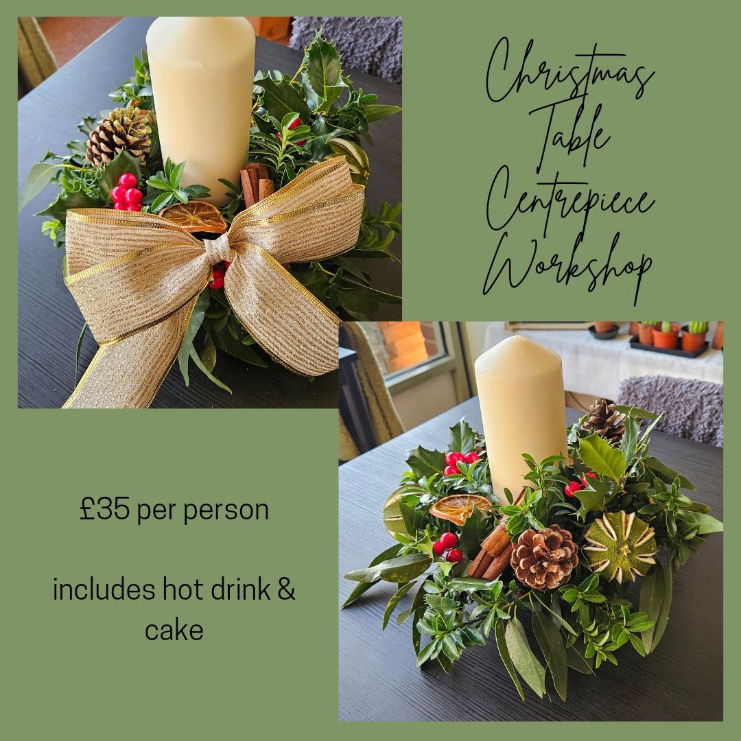 Christmas Table Centerpiece Workshop