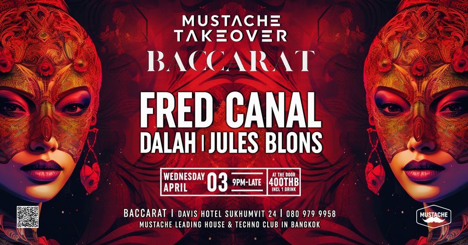 MUSTACHE TAKEOVER I BACCARAT
