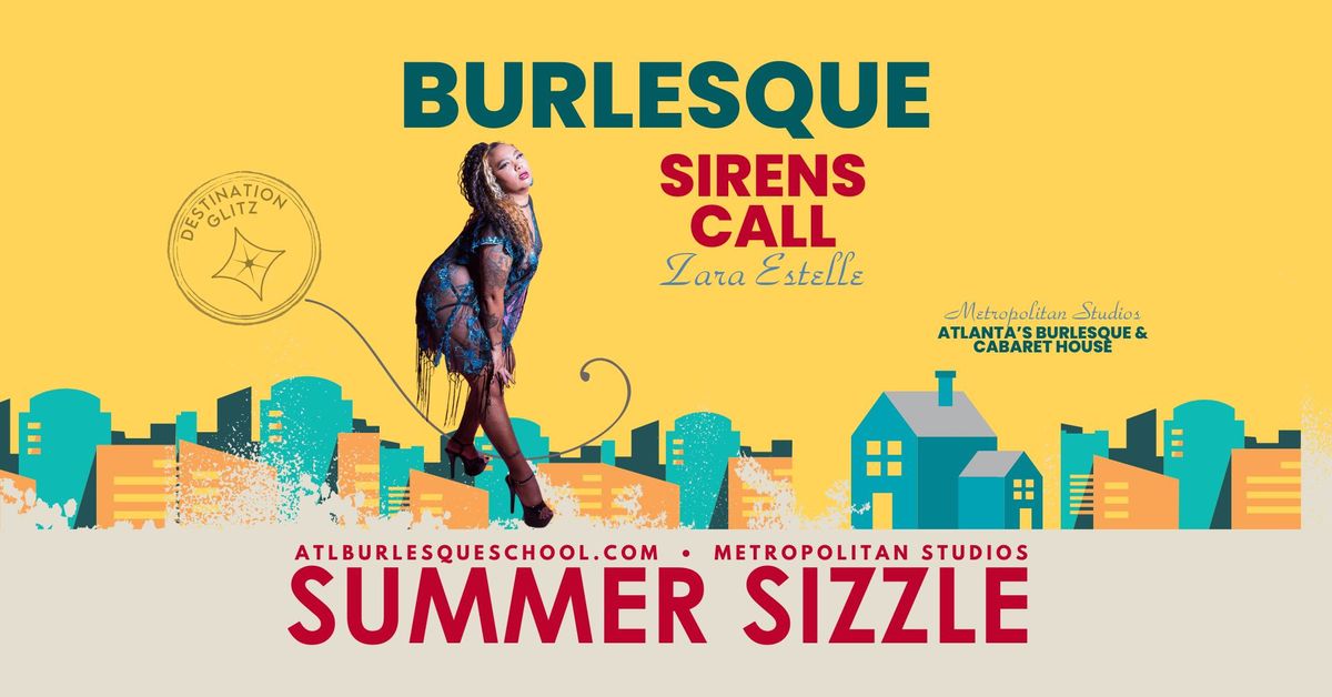 Sirens Call - Summer Sizzle Burlesque Course (4 weeks)