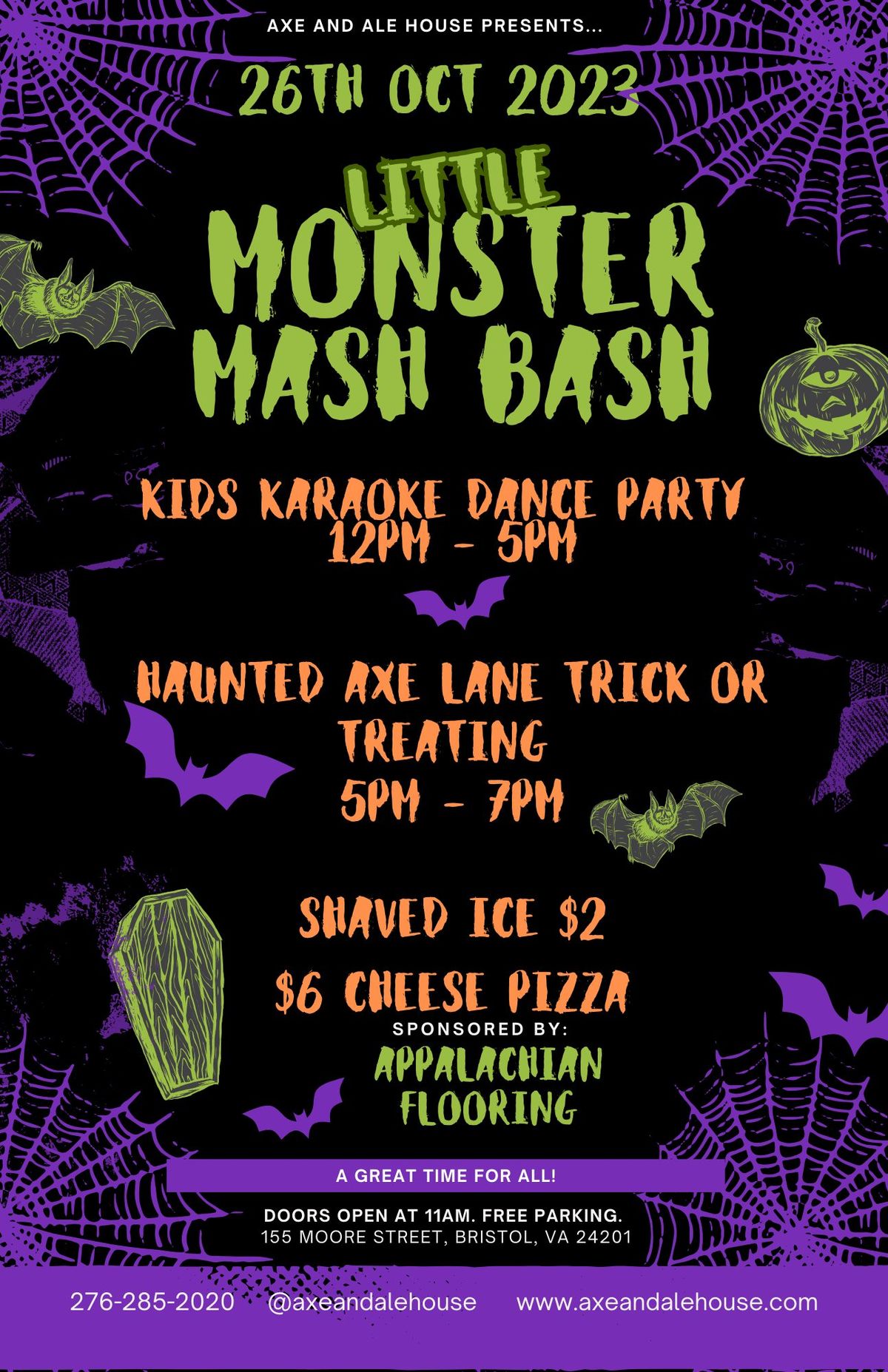 Little Monster Mash Bash