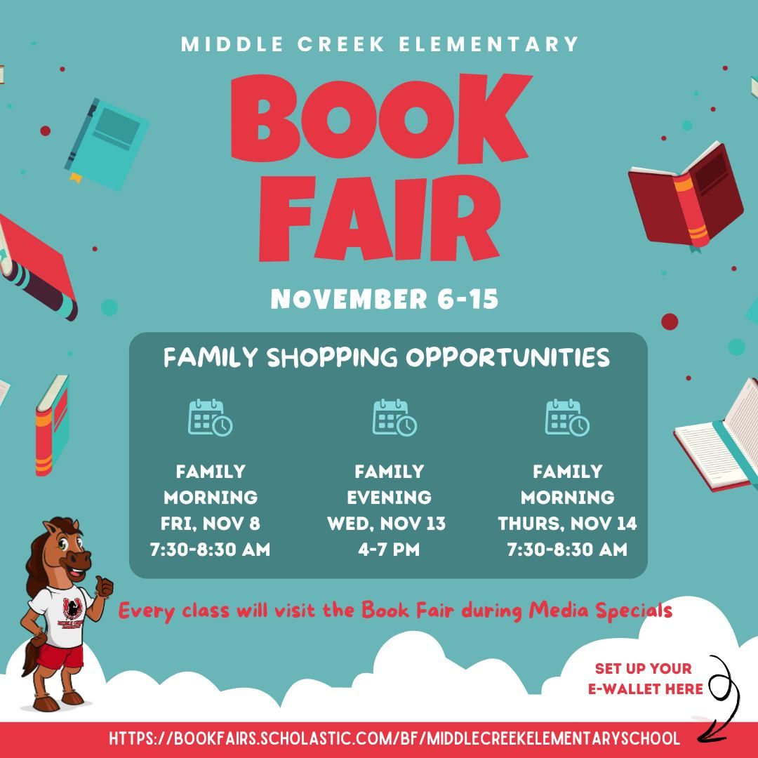 MCES Book Fair - Family Morning Shopping