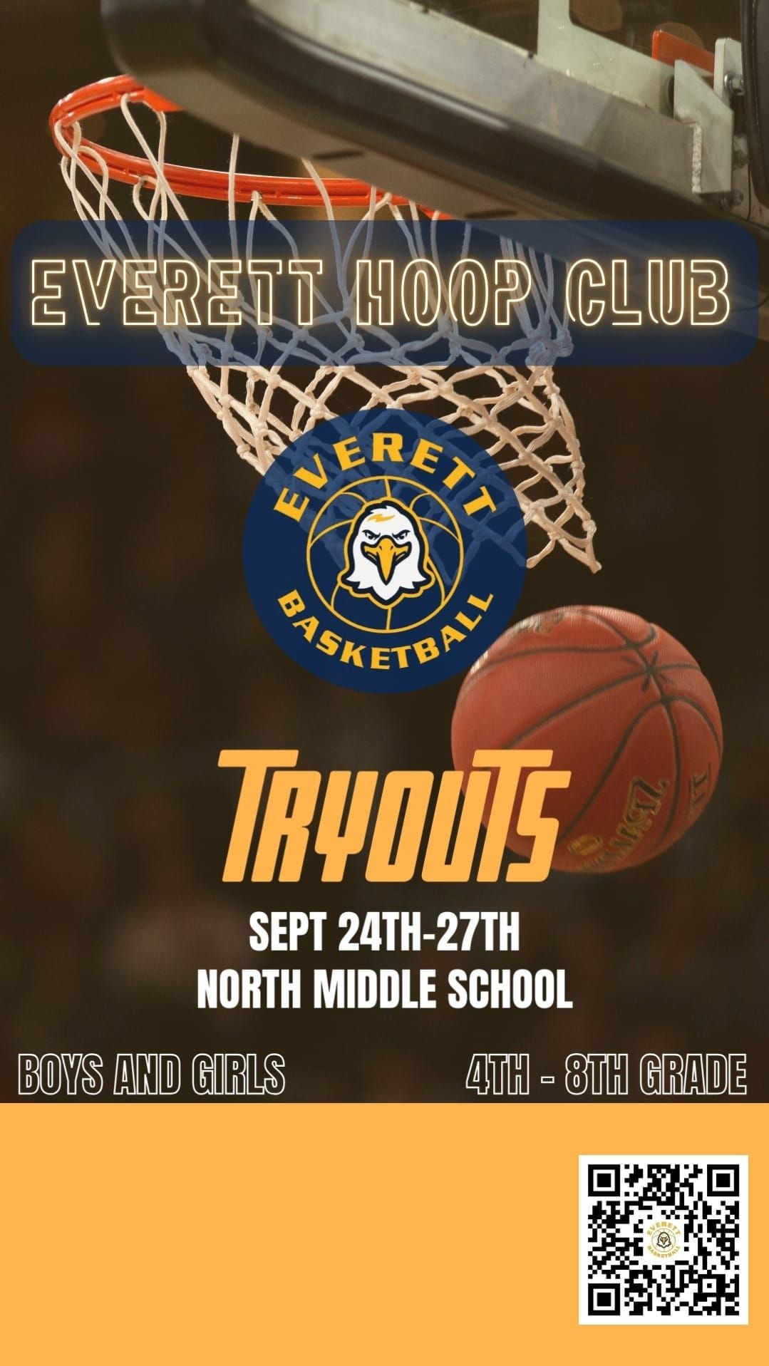 Everett Hoop Club Basketball Tryouts