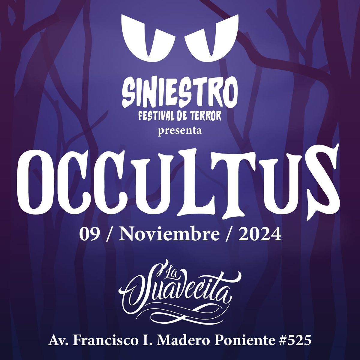 Occultus, by Siniestro Festival de Terror \ud83d\ude31