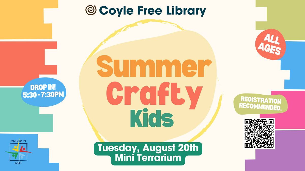 Coyle: Summer Crafty Kids - Mini Terrarium