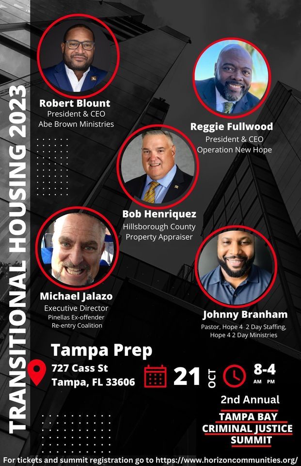 Transitional Housing Panel - Tampa Bay Criminal Justice Summit 