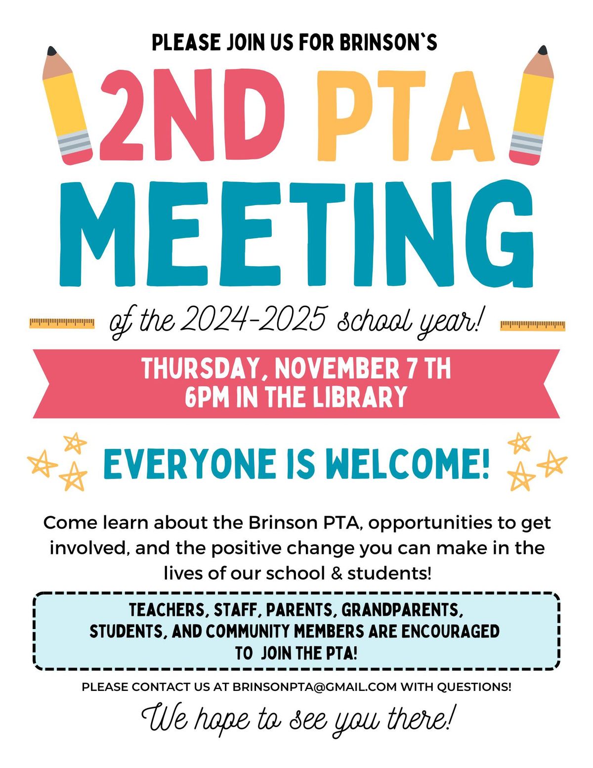 BME PTA-2nd General Meeting