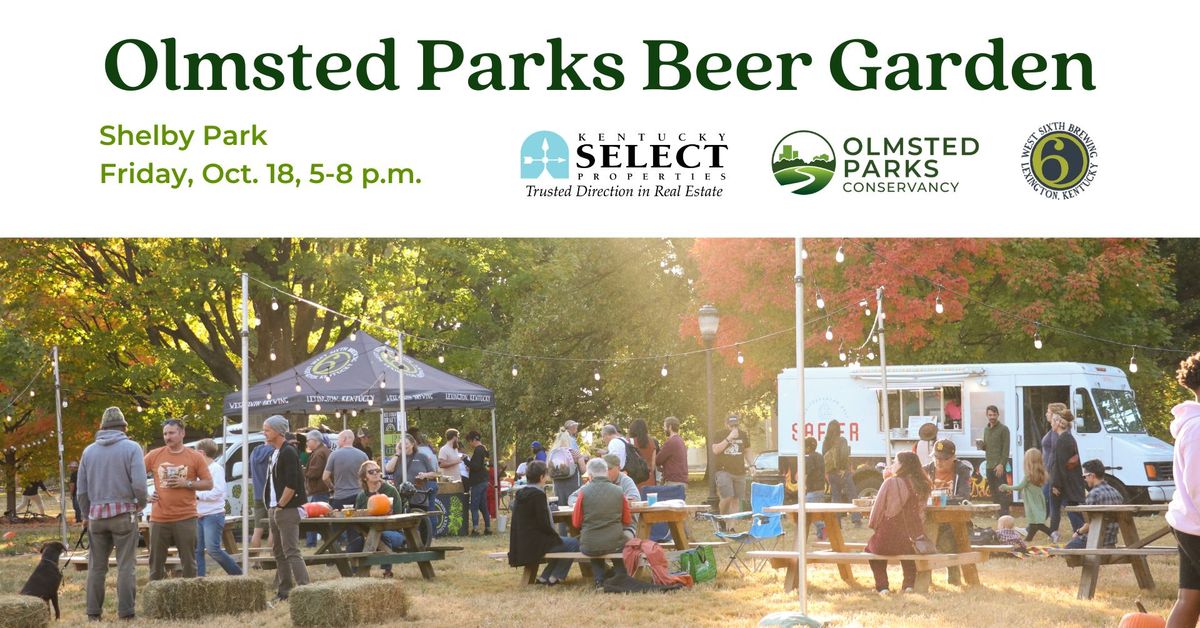 Olmsted Parks Beer Garden: Shelby Park