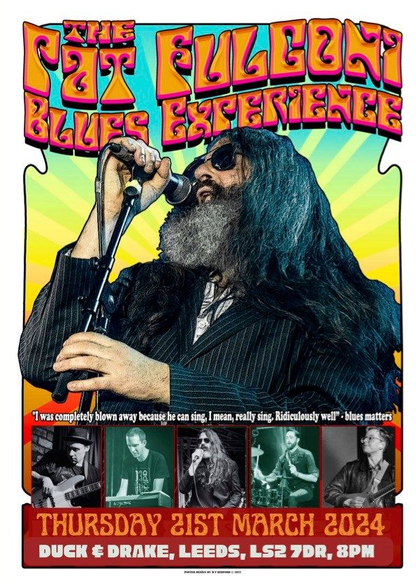 Pat Fulgoni Blues Experience at the Duck & Drake, Leeds