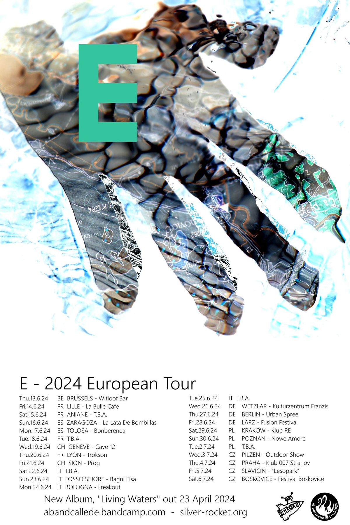 E (USA \/ members of Neptune, Come & Live Skull), Berliner Lvft, Zeug @ Urban Spree