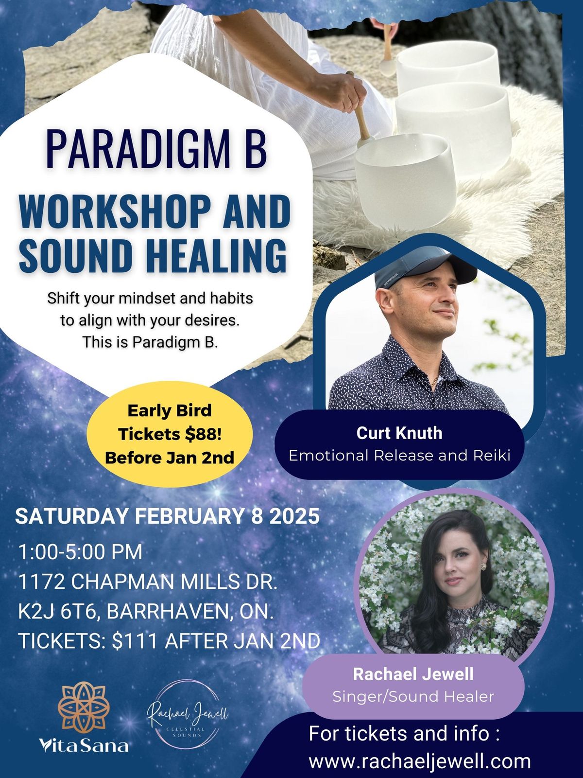 Paradigm B Workshop and Sound Healing