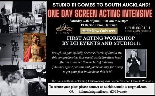 Screen Acting Workshop