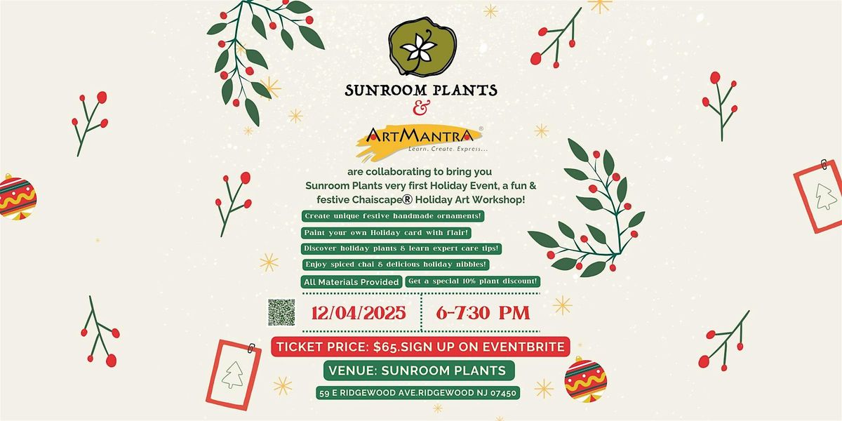 Paint & Celebrate: Holiday Art Workshop