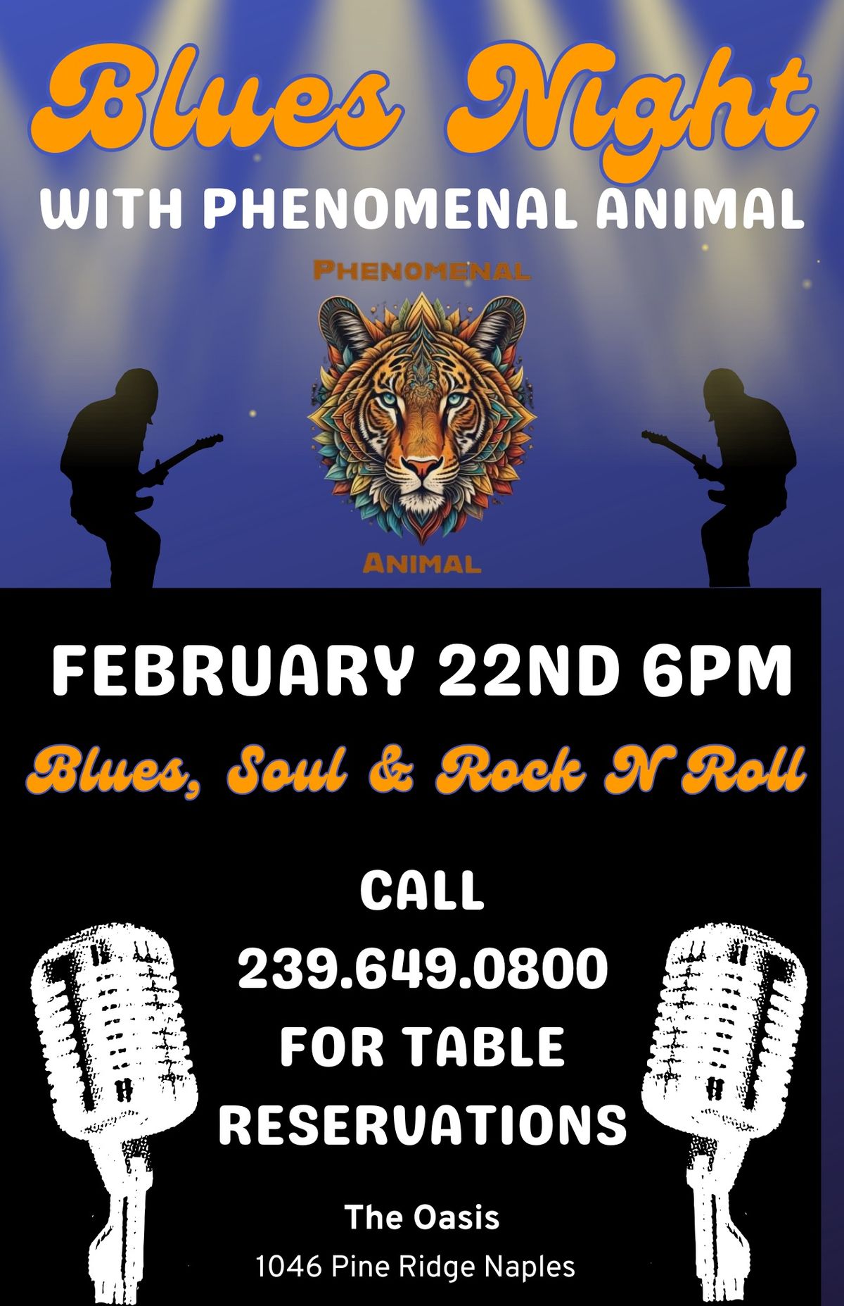 Blues Night at the Oasis \ud83c\udfb8 