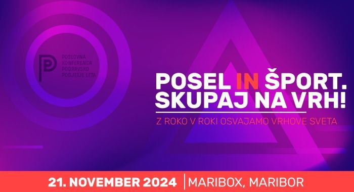 Poslovna konferenca PPL: Posel in \u0161port. Skupaj na vrh!